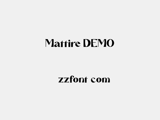 Mattire DEMO