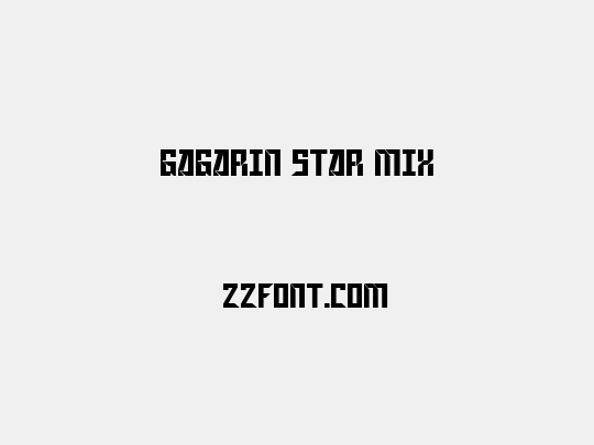 Gagarin Star Mix