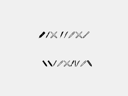 Pen Icons