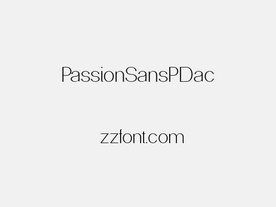 PassionSansPDac