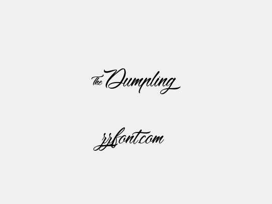 &Dumpling 