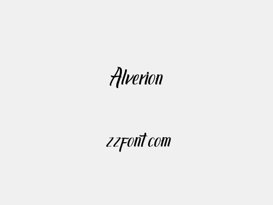 Alverion