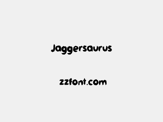 Jaggersaurus