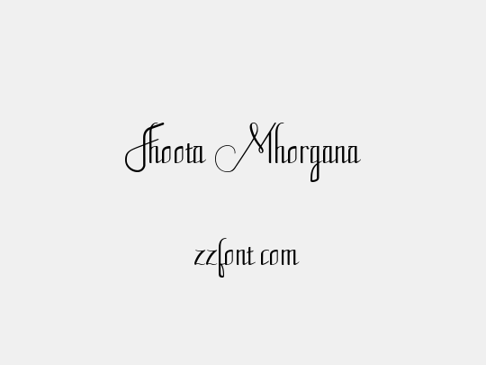 Fhoota Mhorgana