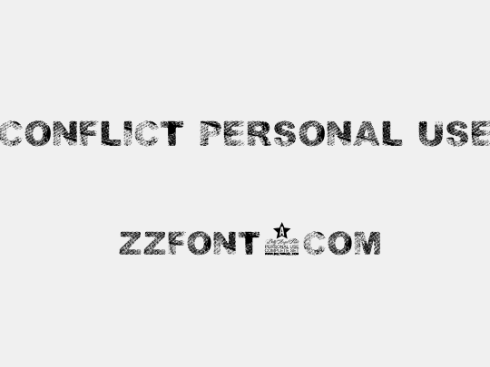CONFLICT PERSONAL USE