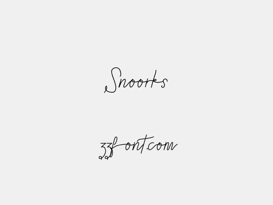 Snoorks