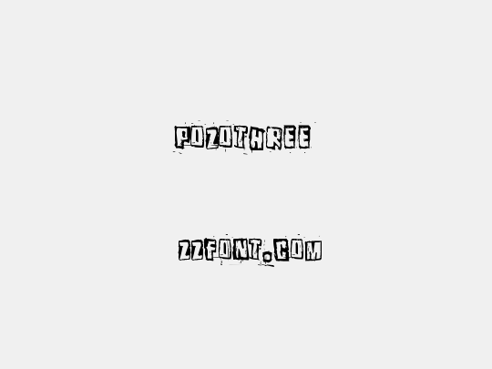 Pozothree