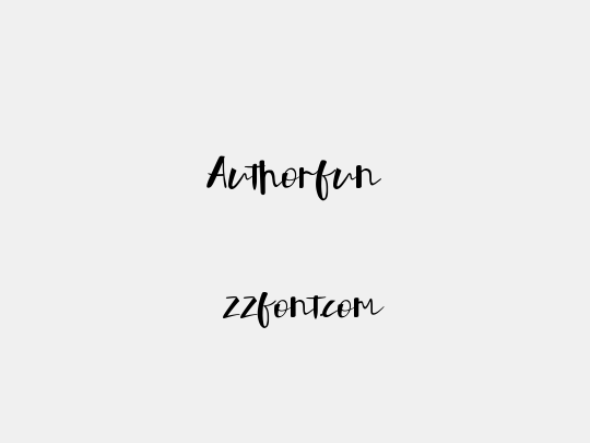 Authorfun