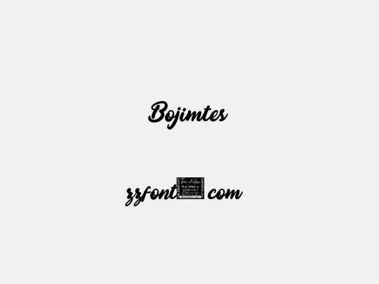 Bojimtes
