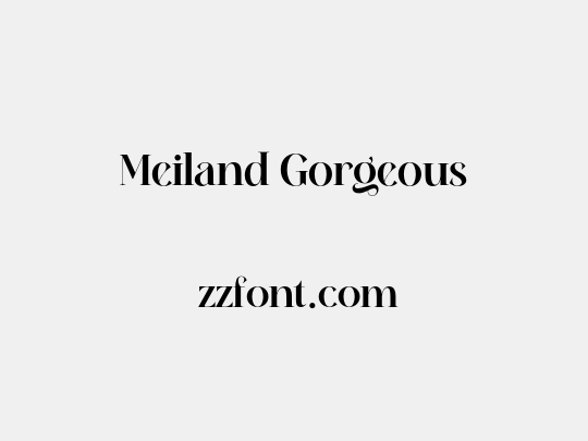 Meiland Gorgeous