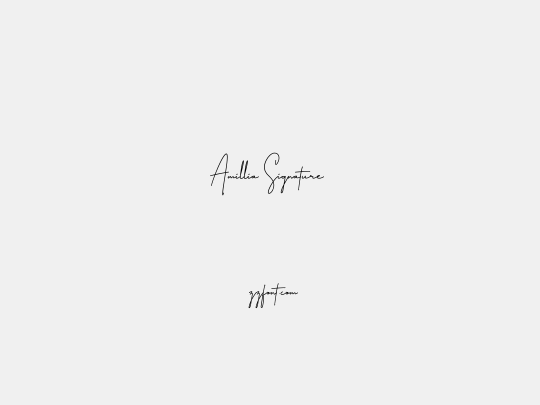 Amillia Signature