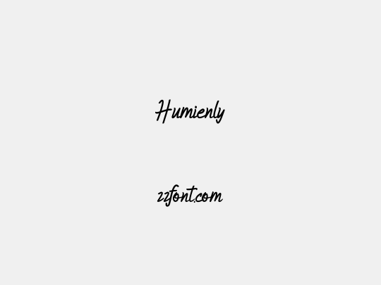 Humienly
