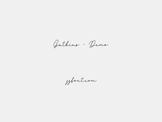 Gatkins - Demo