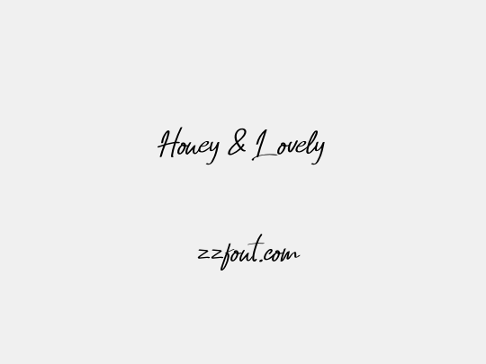 Honey & Lovely