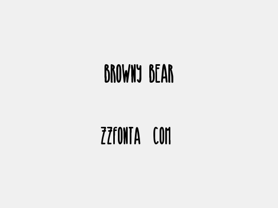 Browny Bear