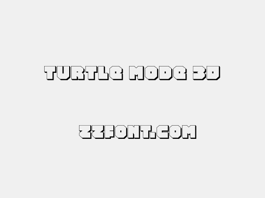 Turtle Mode 3D