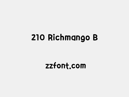 210 Richmango B