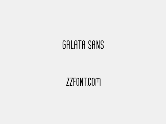 Galata Sans