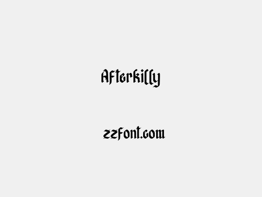 Afterkilly