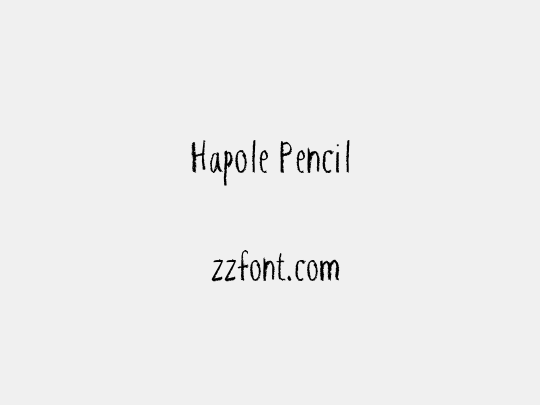 Hapole Pencil