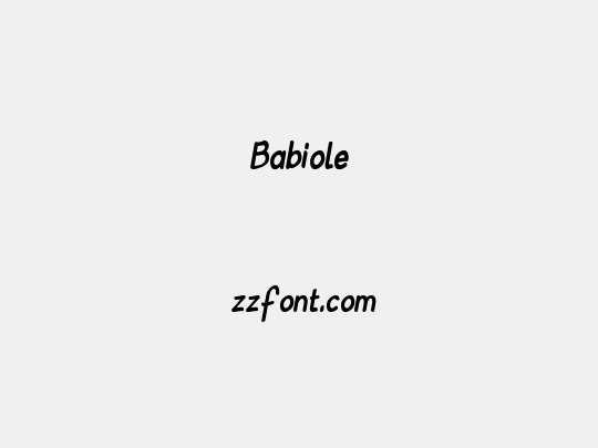 Babiole