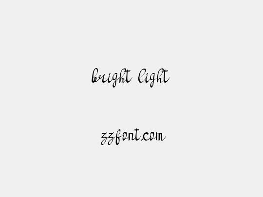 bright light