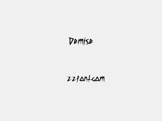 Demise