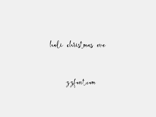holi christmas eve
