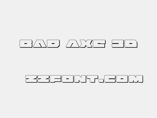 Bad Axe 3D