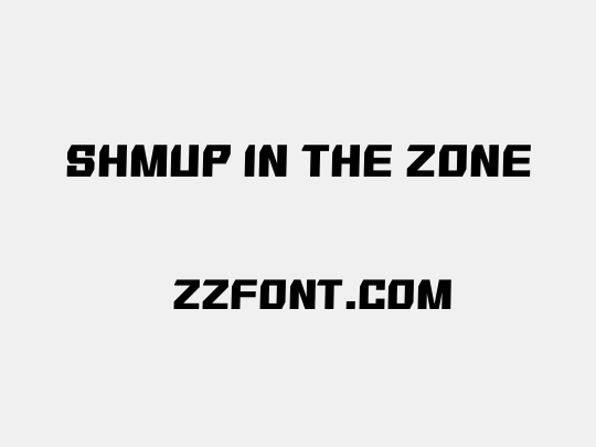 SHMUP in the zone