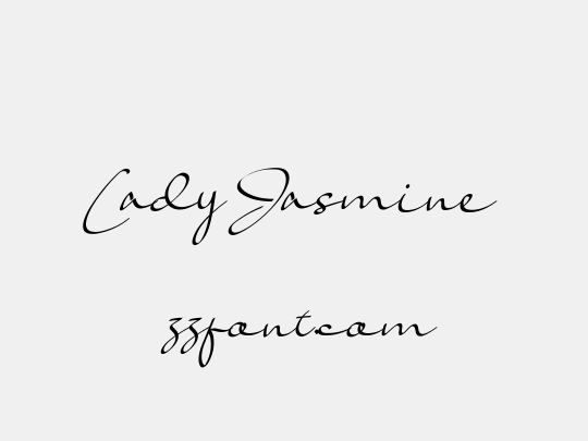 Lady Jasmine