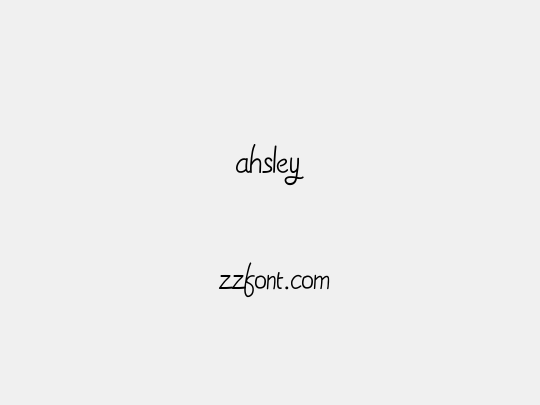 ahsley