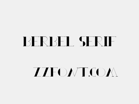 Berbel Serif