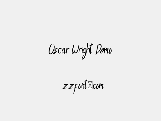 Oscar Wright Demo