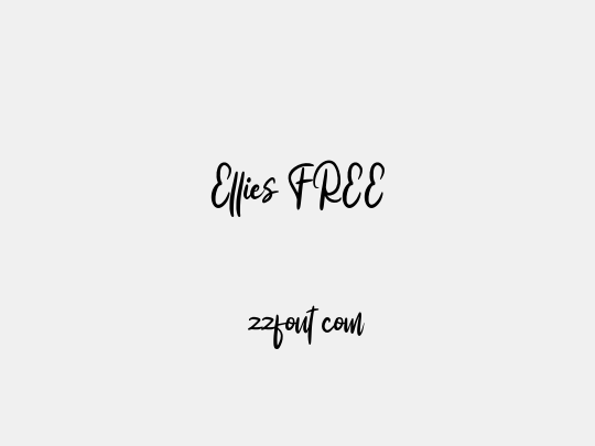 Ellies FREE