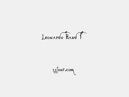 Leonardo Hand F