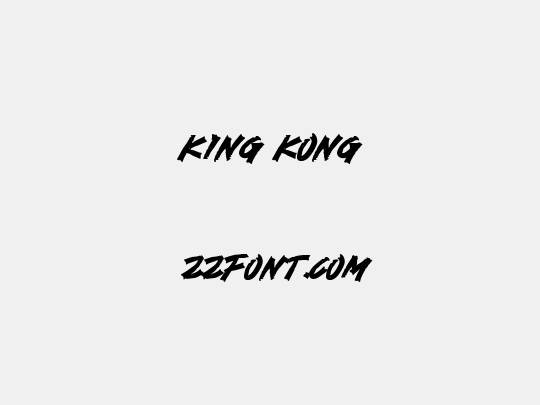 KING KONG