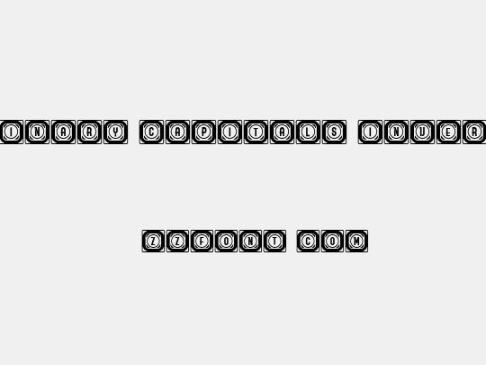 Ordinary Capitals Inverted