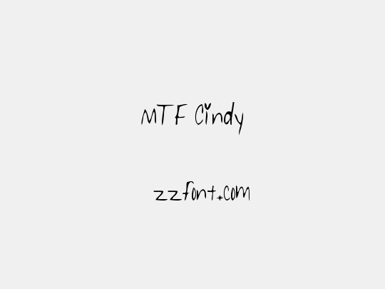 MTF Cindy