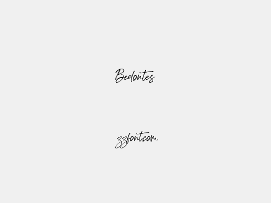 Bedontes