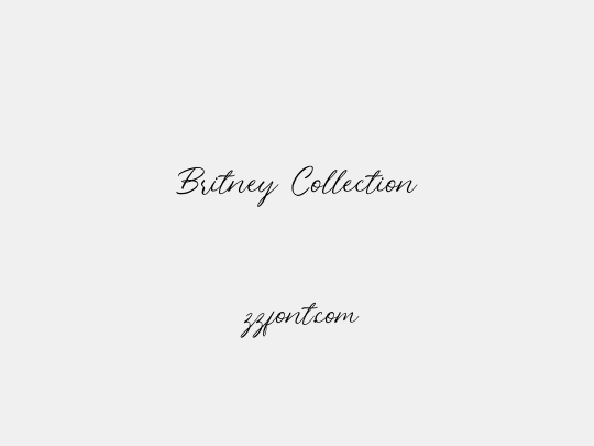 Britney Collection