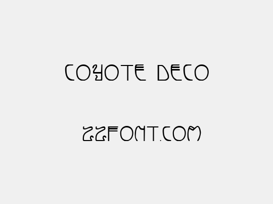 Coyote Deco