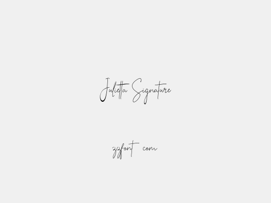 Julietta Signature