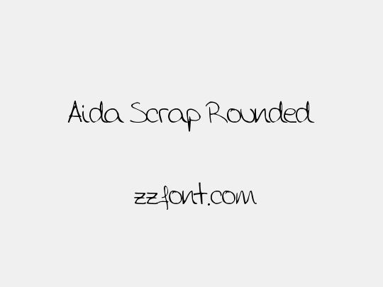 Aida Scrap Rounded