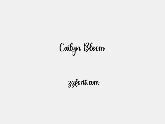 Cailyn Bloom