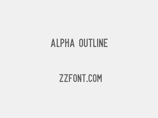 Alpha Outline