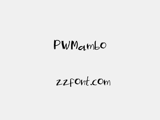 PWMambo