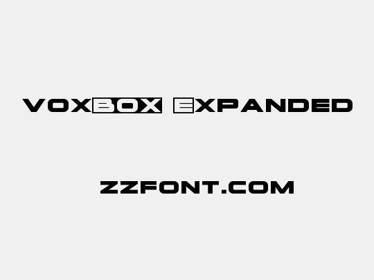 voxBOX Expanded