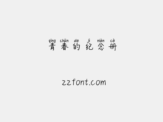 青春的纪念册