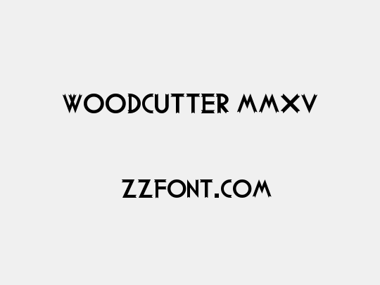 Woodcutter MMXV